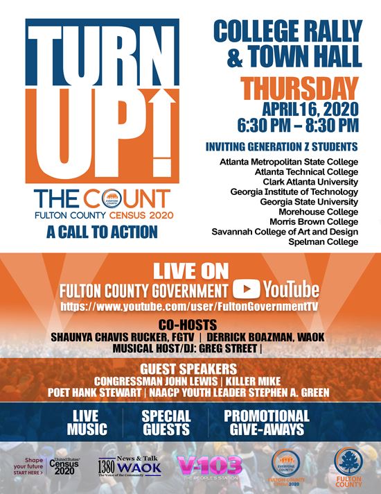 Turn Up Census Rally