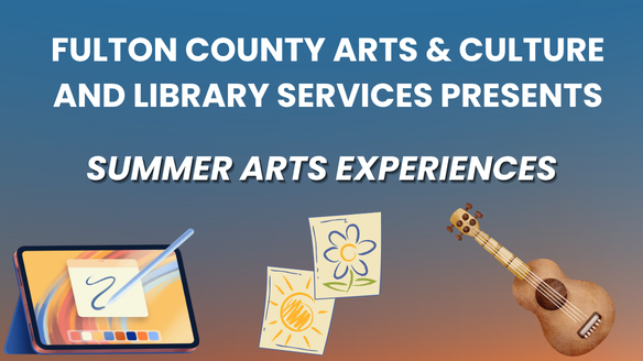 Summer Arts Experiences Graphic