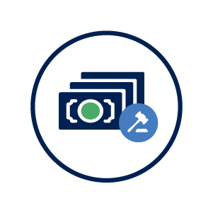 icon representing garnishments