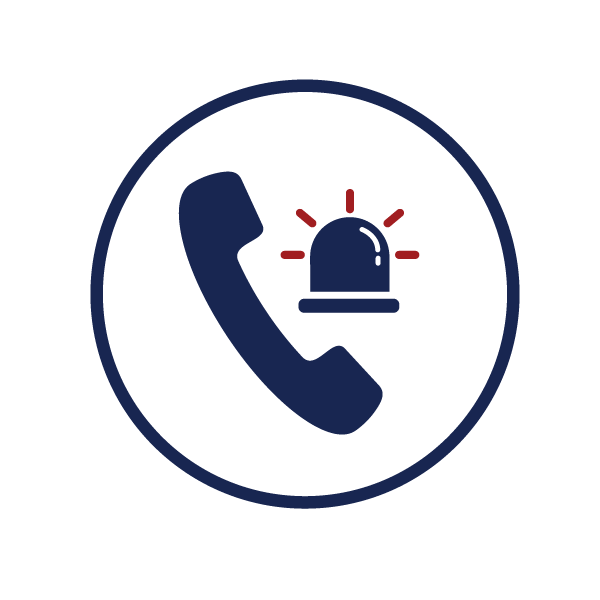 icon representing emergency response system