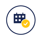 icon representing library and art events