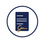 icon representing notary