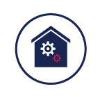 icon representing homestead exemptions