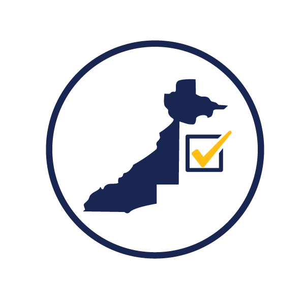 icon representing precinct locator